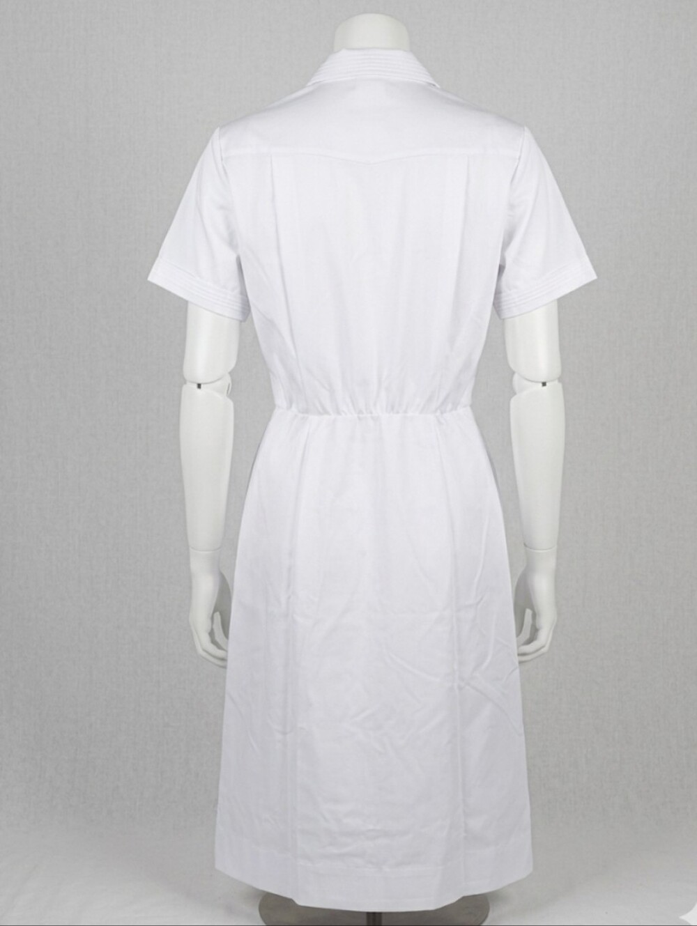 Nurses White Uniform Dress 10 Long - Picture 2 of 6